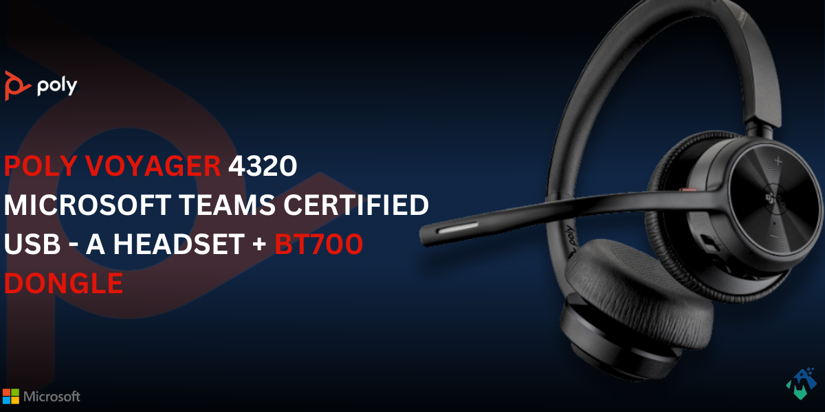 Poly Voyager 4320 Microsoft Teams certified
