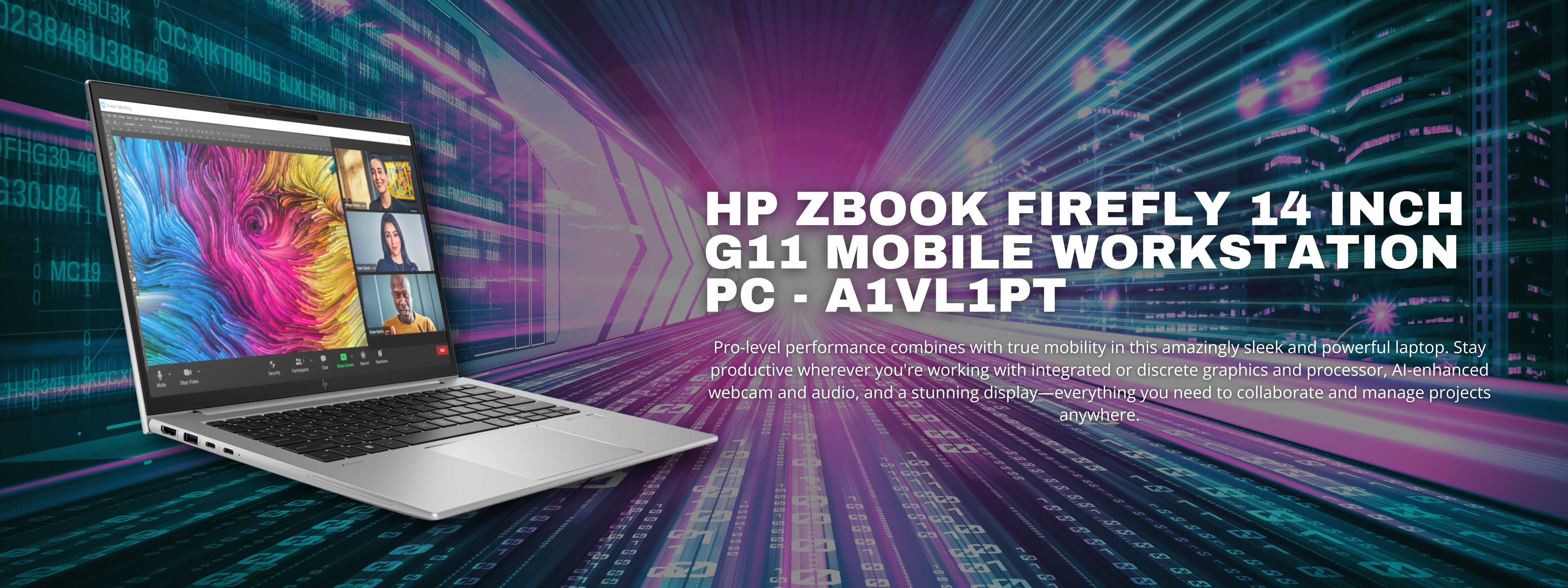 HP ZBook Firefly mobile workstation
